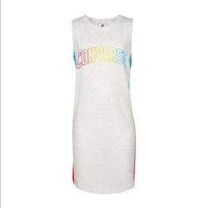 Converse sleeveless logo t shirt dress